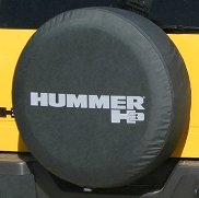 Boomerang 2005-2010 Hummer H3 Soft Tire Cover - Non-Reflective - Genuine GM Licensed