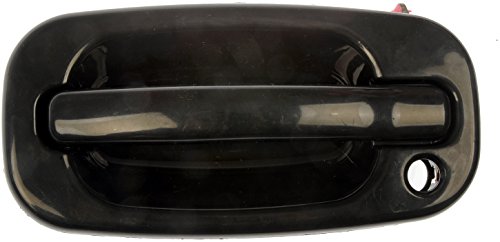 Dorman 80598 Front Driver Side Exterior Door Handle Compatible with Select Cadillac / Chevrolet / GMC Models, Smooth Black