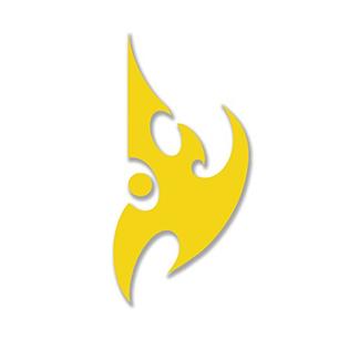 JINX Starcraft II Heart of The Swarm Protoss Die Cut Vinyl Decal