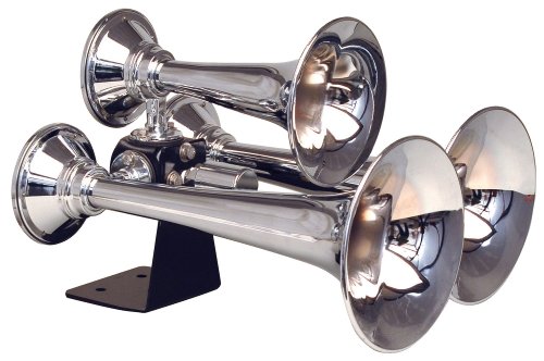 Kleinn Air Horns 500 Triple Train Horn - Chrome