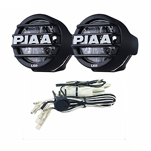 Piaa 5370 Black LED Fog Lamp Kit, white