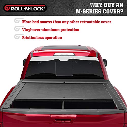 Roll-N-Lock Roll N Lock M-Series Retractable Truck Bed Tonneau Cover | LG262M | Fits 2015 - 2020 Chevy/GMC Colorado/Canyon 6 2" Bed (74")