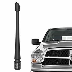 Rydonair Antenna Compatible with 2012-2021 Dodge Ram 1500 | 7 inches Rubber Antenna Replacement | Designed for Optimized FM/AM R
