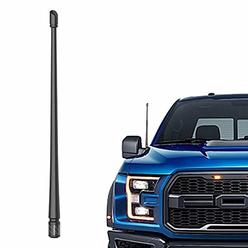 Rydonair Antenna Compatible with Ford F150 2009-2022 | 13 inches Flexible Rubber Antenna Replacement | Designed for Optimized FM