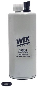 WIX Filters - 33604 Heavy Duty Spin On Fuel Water Separator, Pack of 1