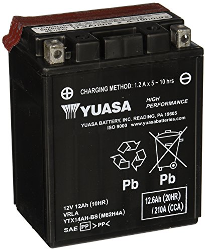 Yuasa YUAM62H4A YTX14AH-BS Battery