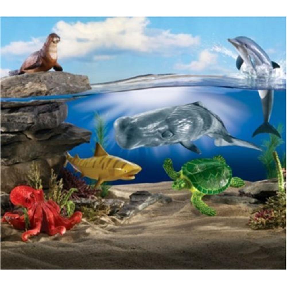 Learning Resources Jumbo Ocean Animals, Sea Animals, 6 Pieces, Ages 3+