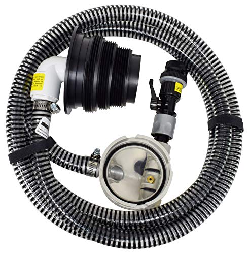 Valterra SS01 RV SewerSolution Drainage Kit with 10 Hose and Accessories