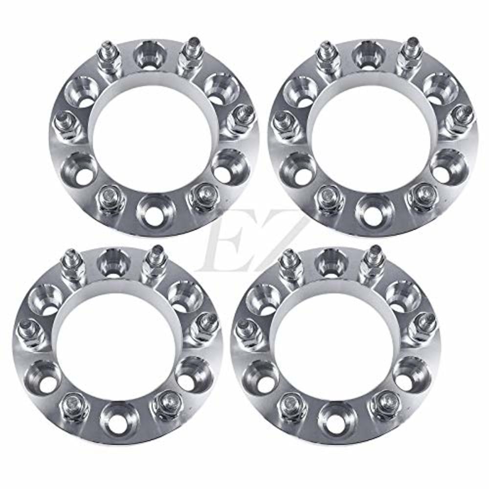 EZAccessory 4 Billet Wheel Adapters Spacers 6x5.5 (6x139.7) Thickness 1.25" 108mm Bore