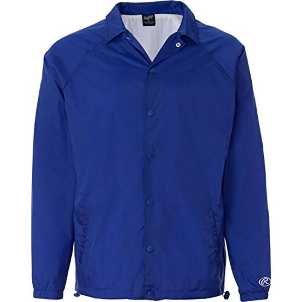Rawlings Adult Coaches Jacket (Royal) (XS)
