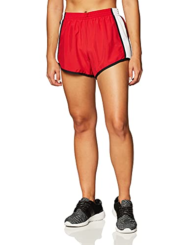 Augusta Sportswear Womens Junior Fit Pulse Team Short, Red/White/Black,  XX-Large