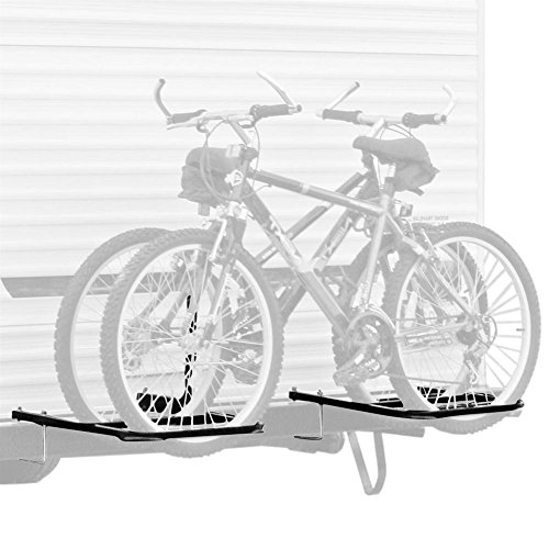 Discount Ramps Elevate Outdoor RV or Camper Trailer Bumper Bike Rack for 1-2 Bicycles
