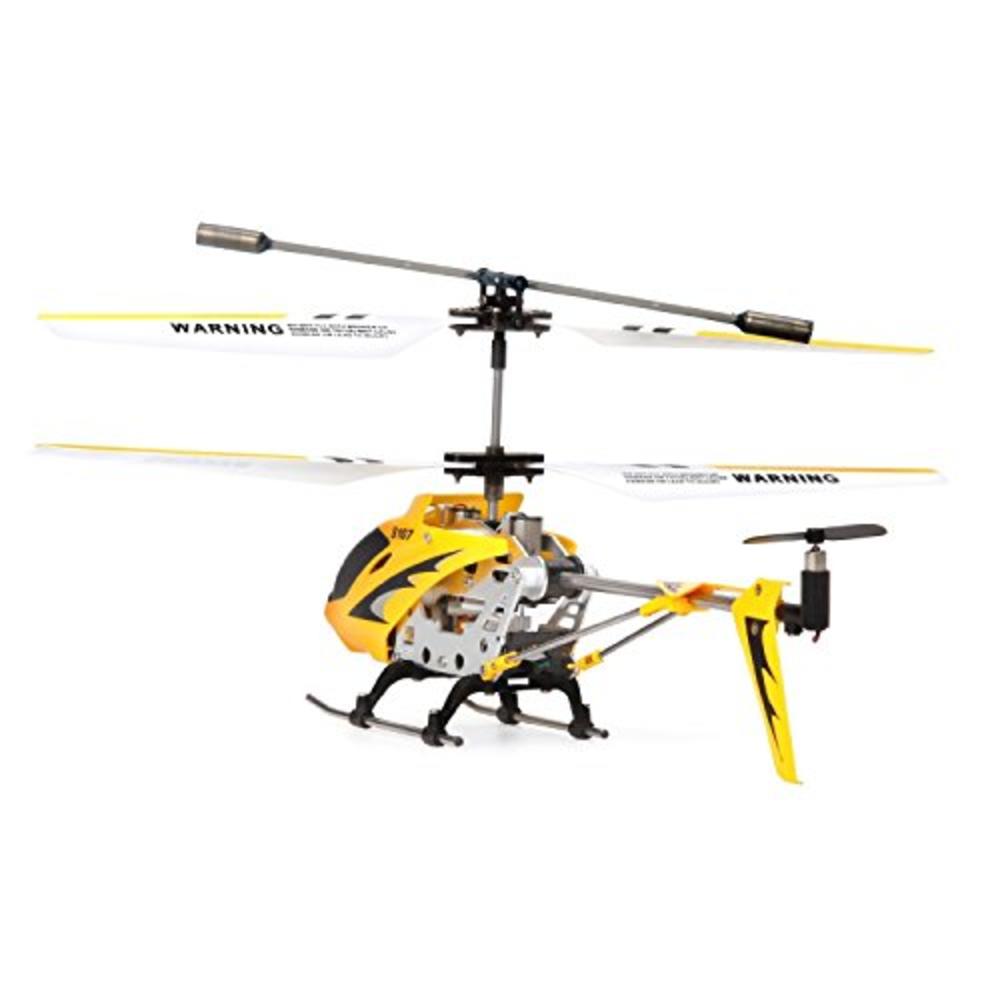 Cheerwing S107/S107G Phantom 3CH 3.5 Channel Mini RC Helicopter with Gyro Yellow