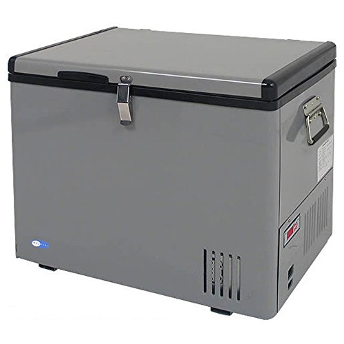 Whynter FM-45G 45 Quart Portable Refrigerator AC 110V/ DC 12V True Freezer for Car, Home, Camping, RV -8°F to 50°F, One Size, Gr