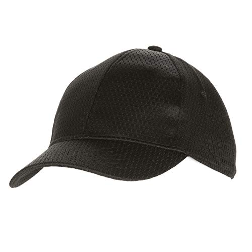 Chef Works Unisex Cool Vent Baseball Cap, Black, One Size