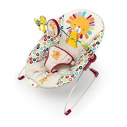 Bright Starts Playful Pinwheels Bouncer With Vibrating Seat , 19.8X13.1X3.4 Inch (Pack Of 1)