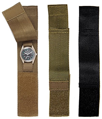 Rothco G.I. Style Commando Nylon Watchband, Olive Drab