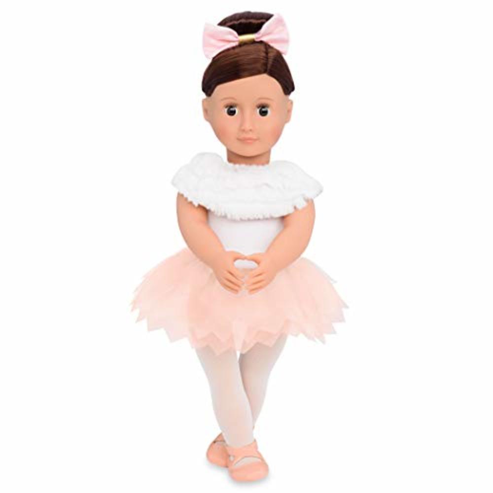 Our Generation Doll by Battat- Valencia 18" Regular Non Posable Ballerina Fashion Doll- for Ages 3 & Up