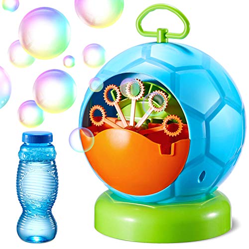 Manifesteren Zijn bekend Gedrag geekper Geekper Bubble Machine, Automatic 800+ Bubbles Per Minute Bubble  Blower with A Bottle of 250 ML Bubble Solution Refill, Portable