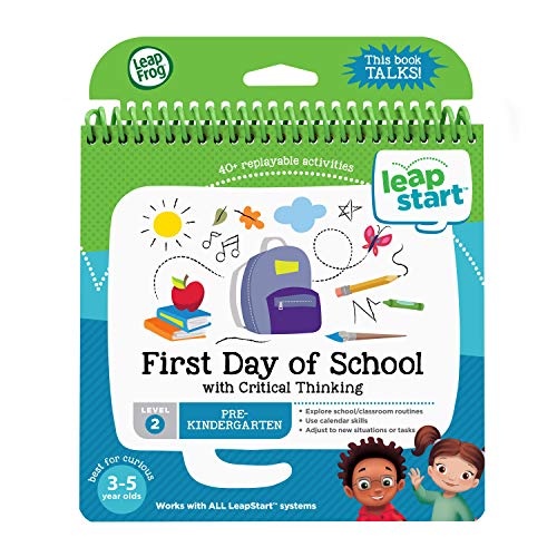 LeapFrog LeapStart First Day of School and Critical Thinking Book