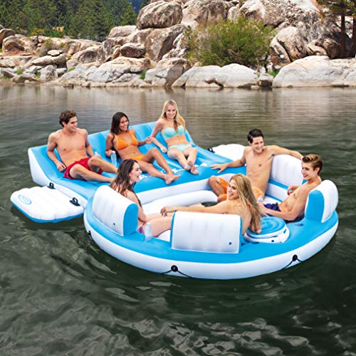 Intex Splash N Chill, Inflatable Relaxation Island, 145"X125"X20"