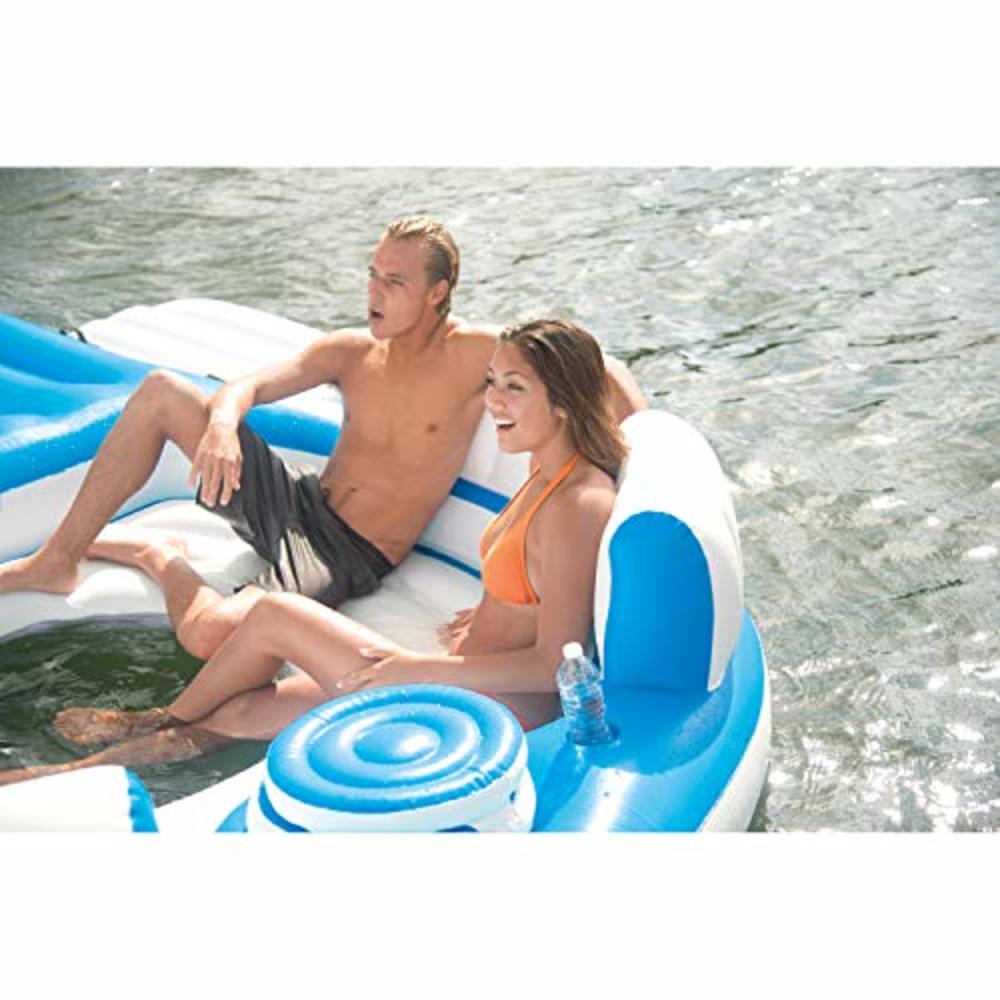 Intex Splash N Chill, Inflatable Relaxation Island, 145"X125"X20"