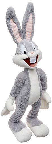 Animal Adventure | Warner Bros. | Looney Tunes | Bugs Bunny Collectible Plush, Grey/White, 19" Tall (52670)