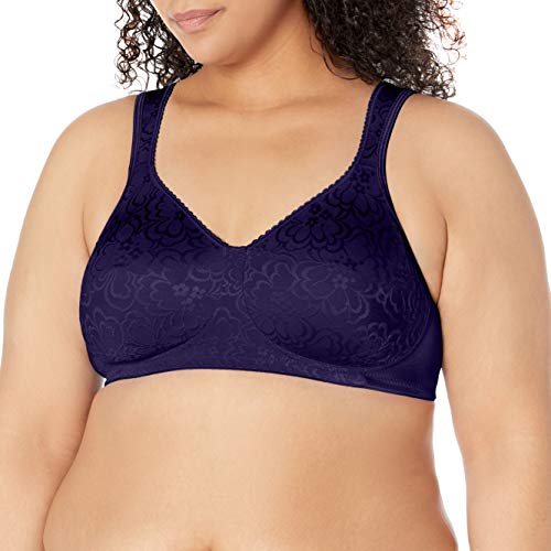 Playtex Womens 18 Hour Ultimate Lift and Support Wire Free Bra US4745, Blue Velvet, 38C