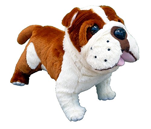Adore Plush Company Adore 14" Standing Buddy The Farting Bulldog Plush Stuffed Animal Toy