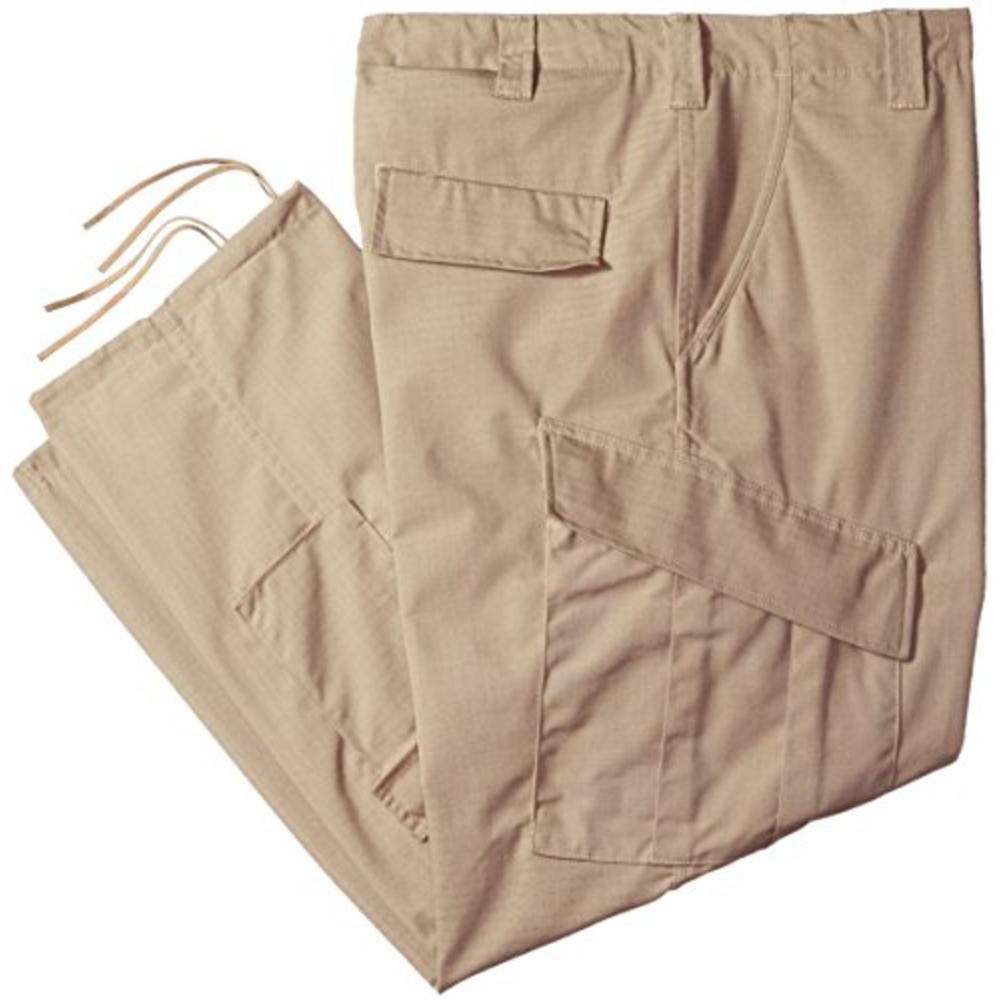 Tru-Spec Mens Tactical Response Uniform Pant, Khaki, Large Regular