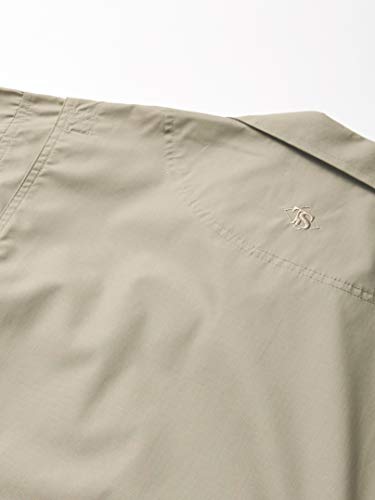 Tru-Spec 24-7 1057002 Mens Ultralight Long Sleeve Uniform Shirt, Polyester Cotton Rip-Stop, X-Small Regular, Khaki