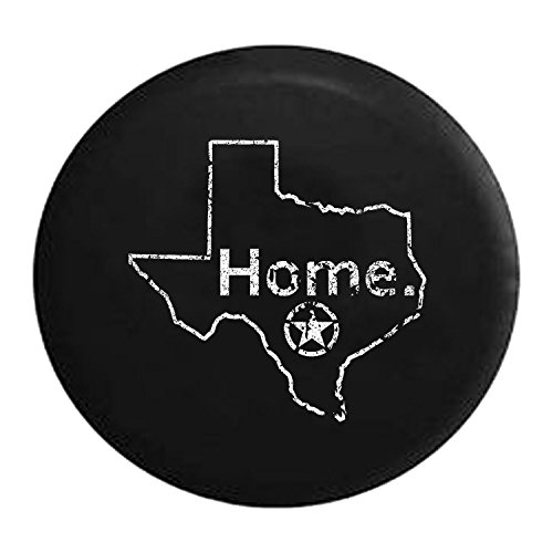 American Unlimited Spare Tire Cover Distressed State of Texas Oscar Mike Military WW2 Sniper Home Edition Cover fits SUV Camper 