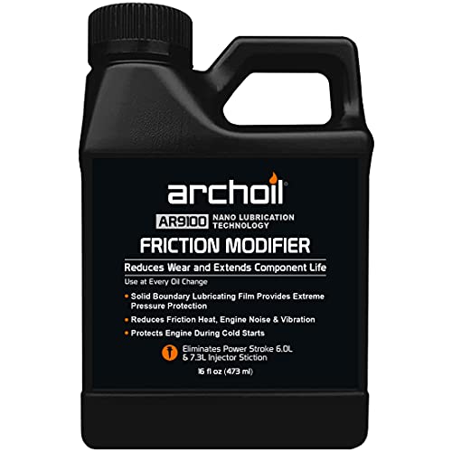Archoil AR9100 Oil Additive (16oz) for All Vehicles - Powerstroke Cold Starts, Eliminates Injector Problems