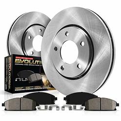 Autospecialty Power Stop KOE1137 Autospecialty Front Replacement Brake Kit-OE Brake Rotors & Ceramic Brake Pads