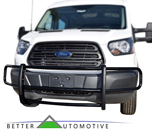 BETTER AUTOMOTIVE Compatible with 2012-2021 Nissan NV 1500/2500/3500 (Full Size) Front Runner Guard Bull Bar Black-(3 Piece Modu