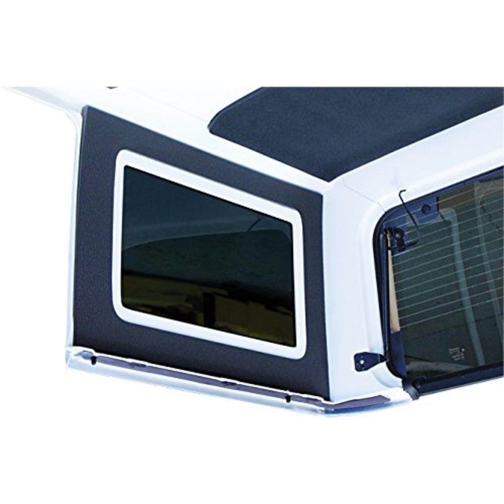 Design Engineering 050149 Boom Mat Black Sound Deadening Side Window Trim Kit Compatible with 4-Door Jeep Wrangler JK (2011-2018