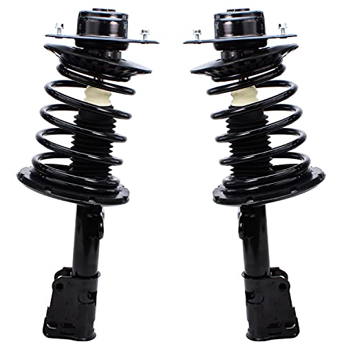 Detroit Axle - Front Strut & Coil Spring Assembly Replacement for Town & Country Voyager Dodge Grand Caravan - 2pc Set