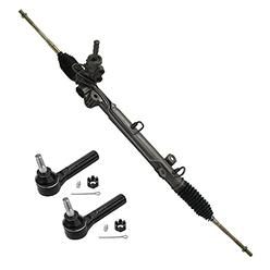 Detroit Axle - Rack and Pinion + Outer Tie Rods for 2005-2007 Town & Country Dodge Caravan Grand Caravan - 3pc Set