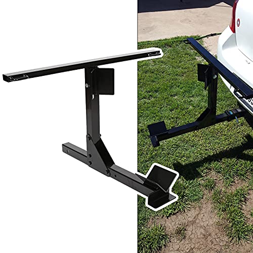 ECOTRIC Motorcycle Trailer Carrier Tow Hitch Rack Motorcycle Carrier