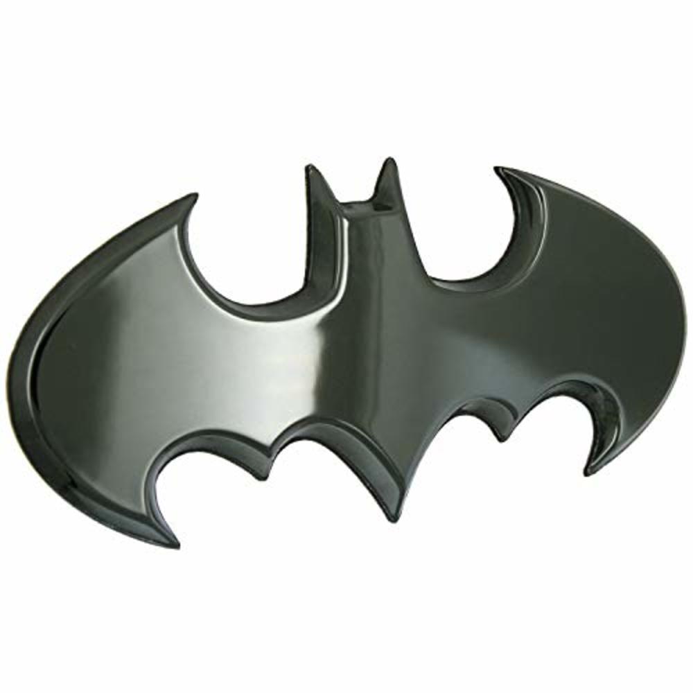 Fan Emblems Batman 3D Car Badge - 1989 Batwing Logo (Black Chrome)