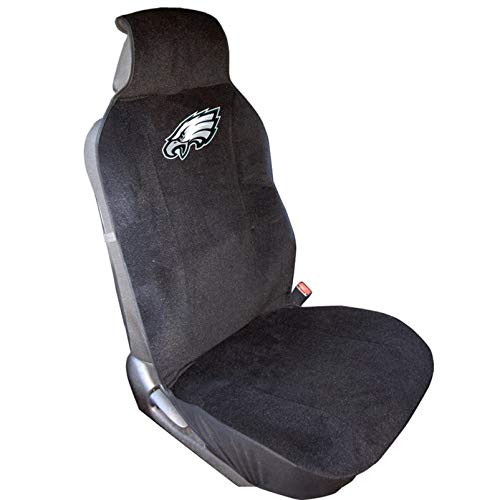Fremont Die NFL Philadelphia Eagles Car Seat Cover, Standard, Black/Team Colors