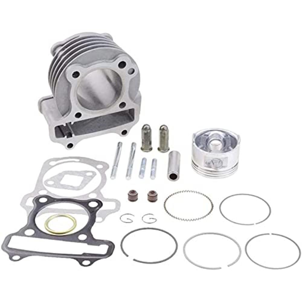 GOOFIT Performance Big Bore Cylinder Kit GY6 80cc 47mm for 139QMB ATV Scooter Moped Go Kart