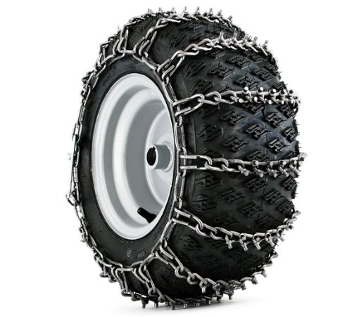 Husqvarna 954050201 Snow Thrower Tire Chains Pair, 20-Inch by 10-Inch by 8-Inch