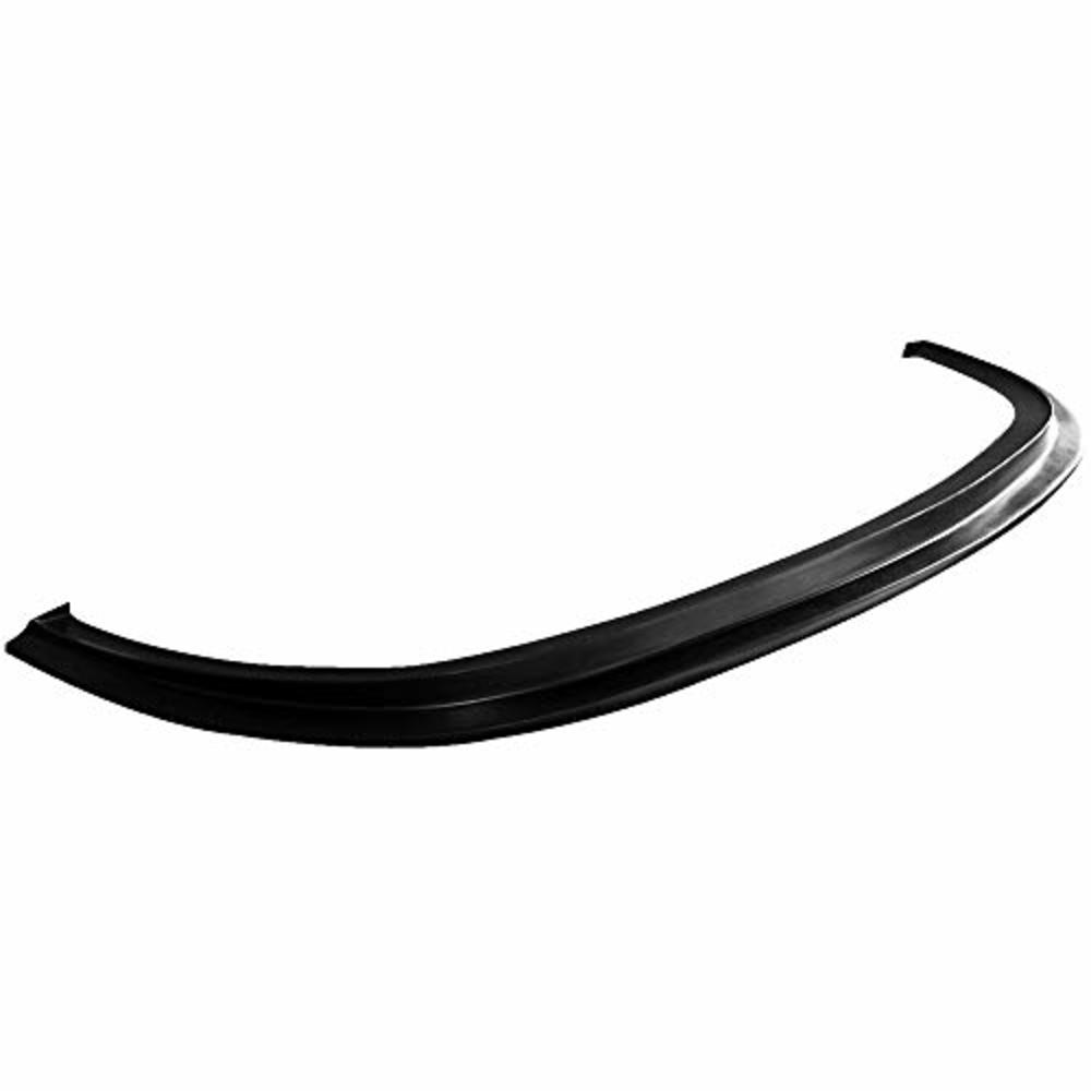 IKON MOTORSPORTS Front Bumper Lip Compatible With 1997-1999 MITSUBISHI ECLIPSE, DS Style PU Black Front Lip Spoiler Splitter by IKON MOTORSPORTS,
