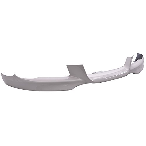 IKON MOTORSPORTS Pre-painted Front Bumper Lip Compatible With 2007-2010 BMW E92 3 Series, M-Tech Style Painted Alpine White III #300 PP Air Dam C