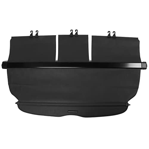 IKON MOTORSPORTS Cargo Cover Compatible With 2007-2011 Honda CRV, Factory Style Black Retractable Rear Security Trunk Cover by IKON MOTORSPORTS, 