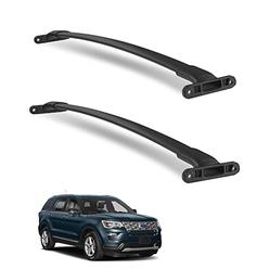 LEDKINGDOMUS Roof Rack Cross Bars Compatible with 2016-2019 Ford Explorer, Aluminum Luggage Cross bar Cargo Rooftop Carrier Carr