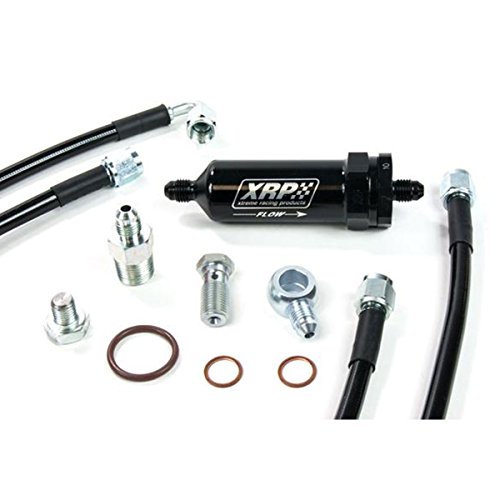 MAPerformance High Level Turbocharger EF Series Stock Frame Turbos Oil Feed Line Kit Compatible with 2003-2007 Mitsubishi Evolut