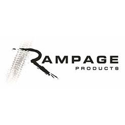 Rampage Products 94835 Combo California Brief and Extended Topper with Zip Out Rear Section for 2007-2018 Jeep Wrangler 2 Door, 