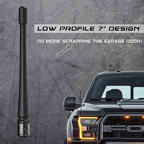 Rydonair Antenna Compatible with Ford F150 2009-2021 | 7 inches Rubber Antenna Replacement | Designed for Optimized FM/AM Recept